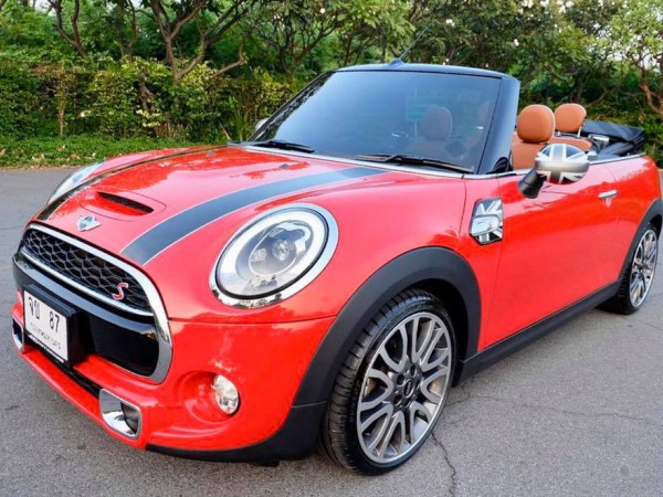 Mini Hatch (Cooper) Gen3 F57 (Convertible) ปี 2019 สีแดง