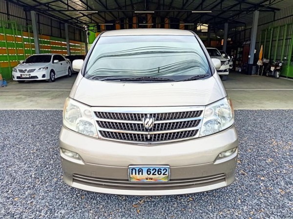 Toyota Alphard ปี 2005 สีทอง