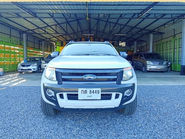 Ford Ranger 4 ประตู ปี 2012 สีขาว